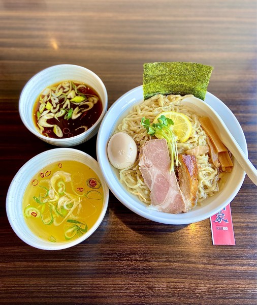 「剣豪流 昆布水つけめん【特盛】」@ら〜めん剣豪の写真