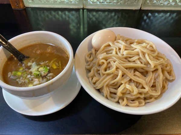 「つけ麺・味付玉子」@一麺惚 守護神の写真