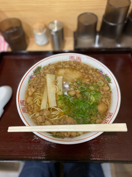 「尾道中華そば大盛」@尾道中華そば 渡なべの写真