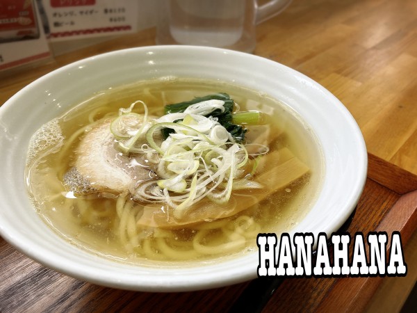 「白醤油らーめん￥650」@らーめん はなはなの写真