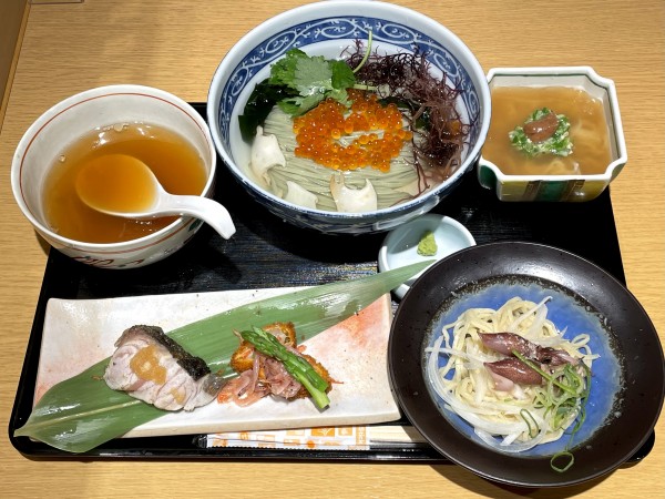 「【寿製麺よしかわ】うみのそば ￥2500」@#新宿地下ラーメンの写真