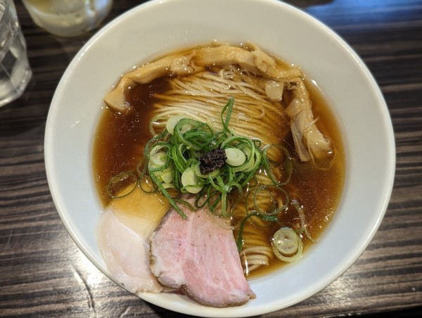 「煮干しトリュフそば」@志奈そば 田なかの写真