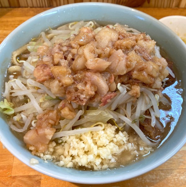 「少なめラーメン 850円+生姜 50円」@らーめん つの旨の写真