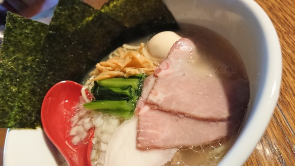「特製貝だし醤油ラーメン」@麺屋 わくやの写真