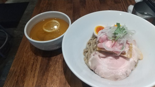 「特製塩つけ麺」@セキレイ 〜NIBOSHI no D5〜の写真