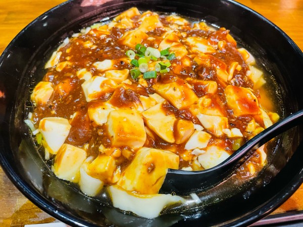 「マーボー刀削麺 850円 大盛 100円」@沁香苑 大森店の写真