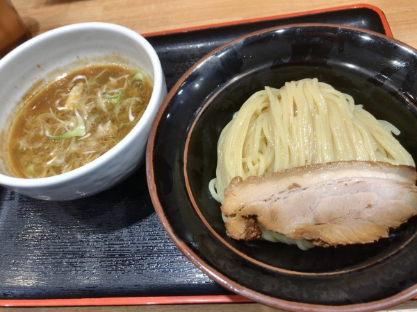 「つけ麺（並盛）➕和え玉煮干」@麺屋 睡蓮の写真