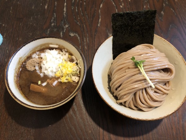 「つけ麺中盛り汁中」@麺屋みつば＋クローバーの写真