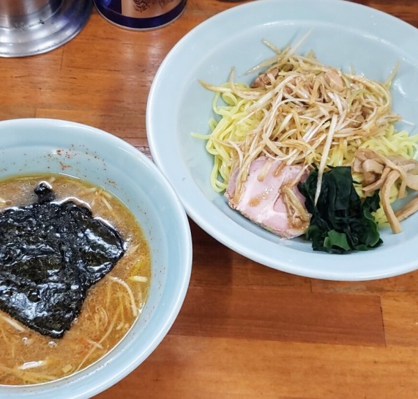 「ねぎつけめん ７５０円＋ねぎ倍のせ ２００円」@らーめん ねぎやの写真