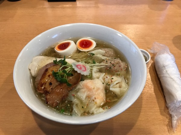 「特製ワンタン麺　塩」@麺屋 木ノ下の写真