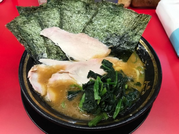 「ラーメン＋のり」@王道家直伝 との丸家 八潮店の写真