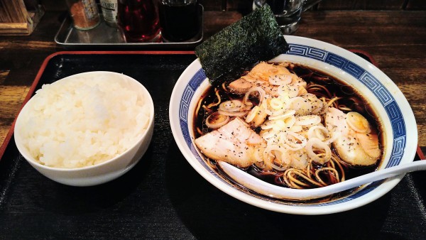 「【限定】富山ブラック＋ライス」@<真>卓朗商店の写真