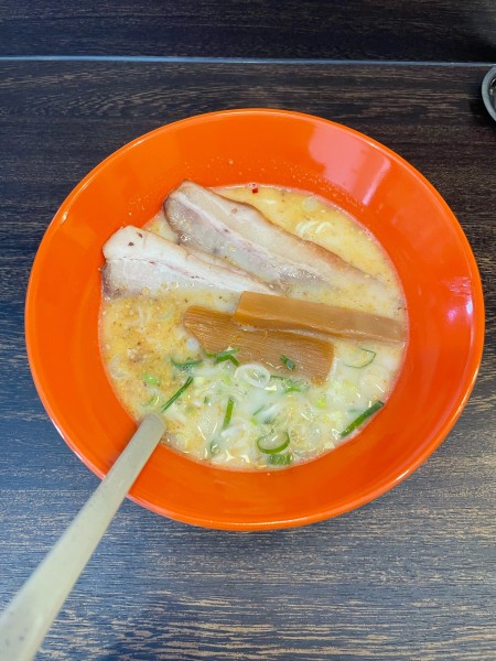 「ラーメン　とんしお(800円)」@らーめん白風の写真