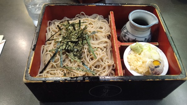 「箱そば¥900-」@三好屋の写真