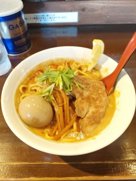 「超絶濃厚鶏そば＋半カレー」@葉月直系 きりきり舞の写真