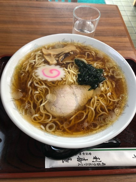 「中華そば650円＋大盛100円」@利喜庵の写真