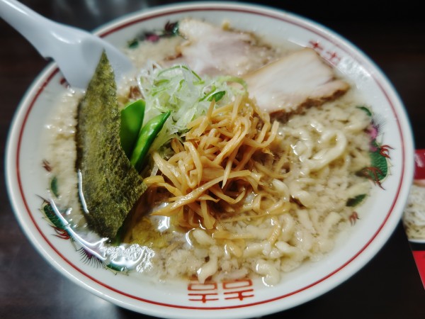 「あごダシラーメン７５０円」@中華そば 太平楽 六丁の目店の写真