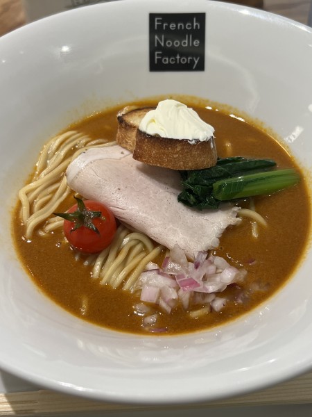 「元祖オマール海老らーめん1290円」@French Noodle Factory 東京ドームラクーア店の写真