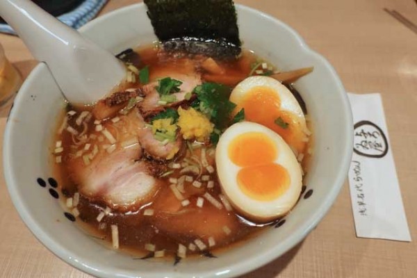 「ちゃーしゅうめん　1,200円＋縁たま　150円」@与ろゐ屋の写真