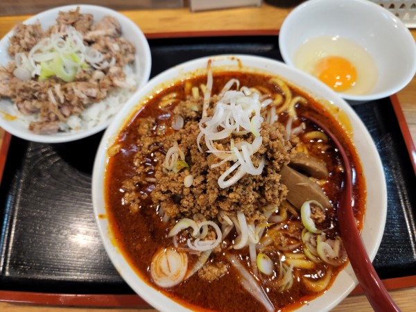 「番長担々麺」@味噌麺処 花道庵の写真
