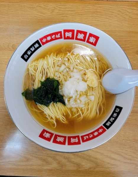 「かけ中華」@中華そば 栃木阿波家の写真