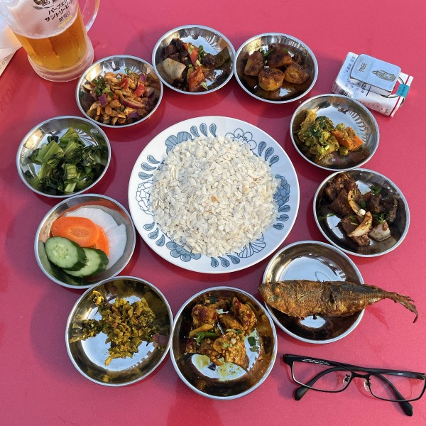 「サマーヤバジセット（Quatar）」@SUSELI Newa: Thakali Asian Restaurant & Barの写真