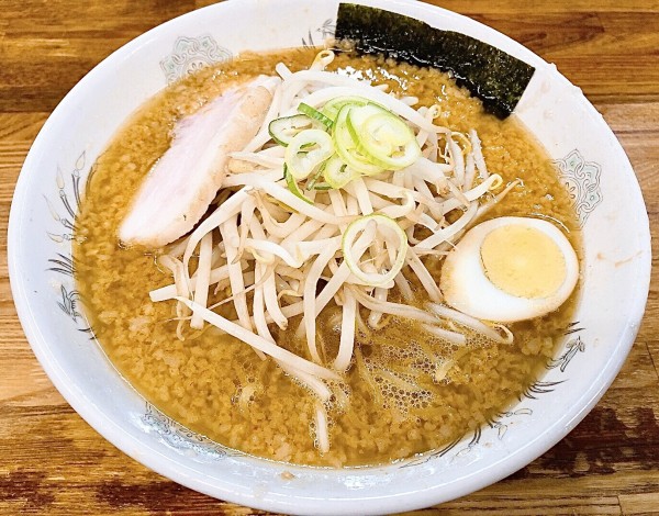 「もやしラーメン味噌（750円）」@らーめん三水の写真