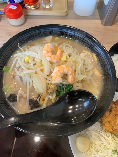 「海鮮タンメン（野菜増し無料）」@埼玉タンメン山田太郎  大和田店の写真