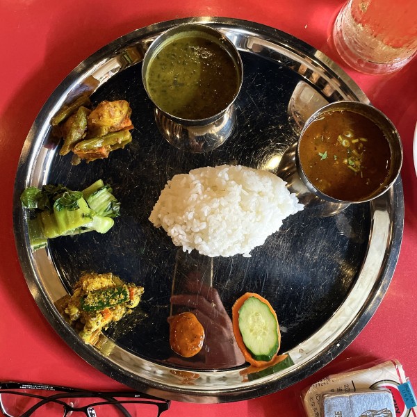 「ネパールーライスセット」@SUSELI Newa: Thakali Asian Restaurant & Barの写真