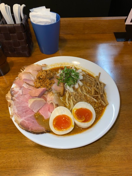 「白胡麻の辛シビらぁ麺特製¥1,200円(期間限定)」@らぁ麺はうす Sumika0の写真