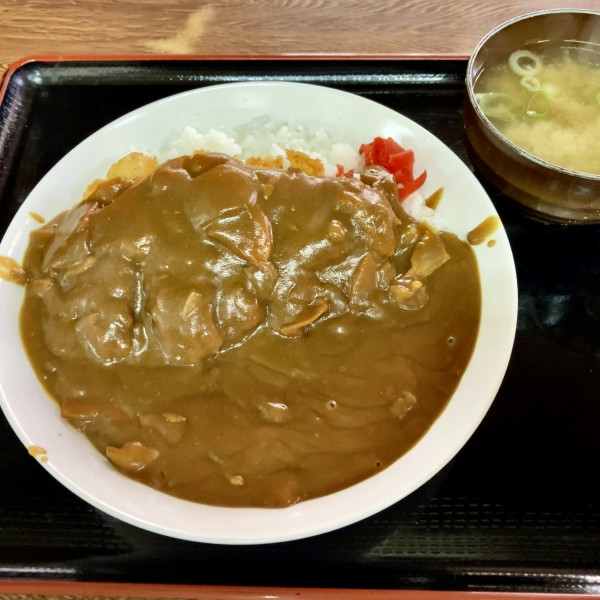 「カツカレー￥580」@ますや食堂の写真