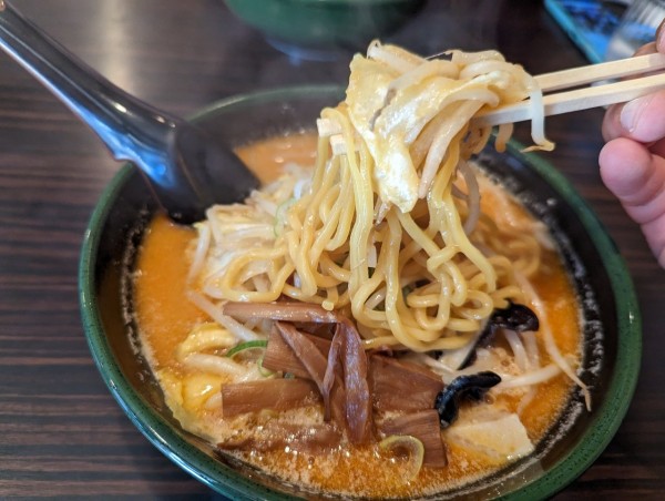 「辛味噌850円」@めんや 蔵の写真