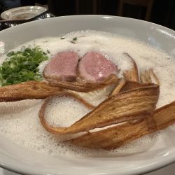 鴨白湯ラーメン