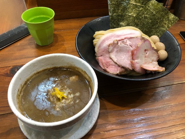 「[限定]特製煮干しつけ麺　1500円」@どろそば屋 ひろしの写真