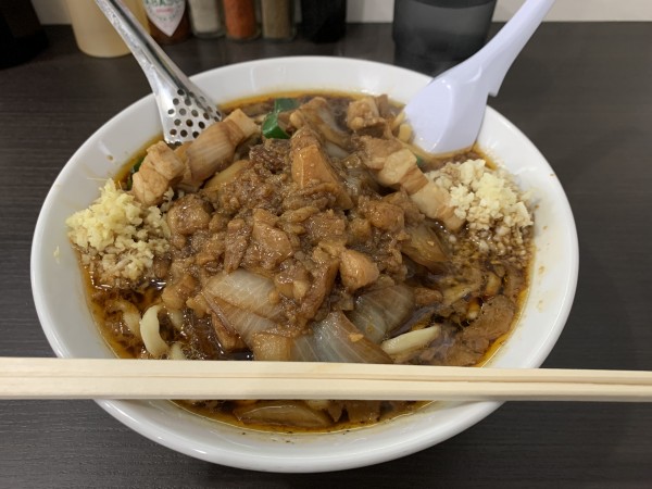 「スタ満ソバ　900円」@元祖スタミナ満点らーめんすず鬼 狭山ヶ丘分店の写真