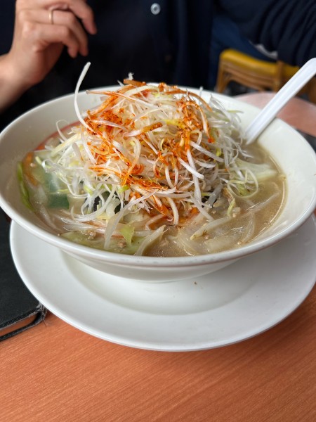 「塩野菜タンメン　700円 千切ネギ130円」@幸楽苑 東小金井店の写真