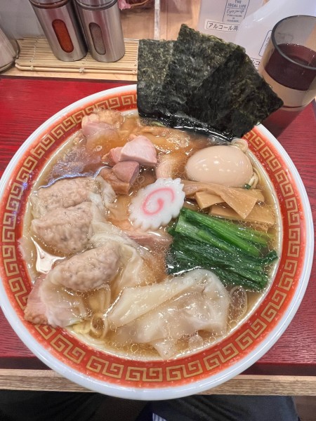 「特性ワンタン麺」@麺創庵 砂田の写真
