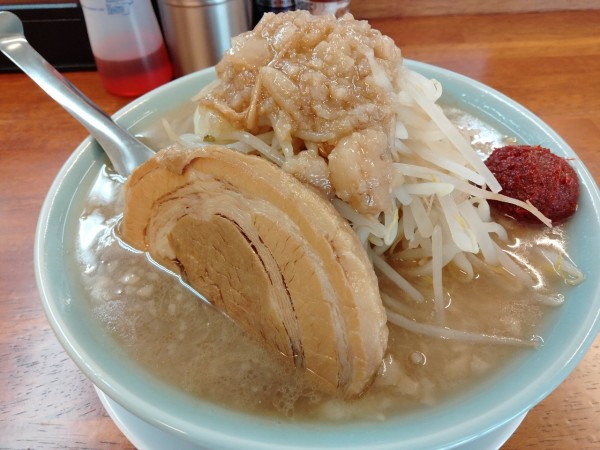 「わし＋辛味噌」@汁麺屋 どっぷりしやがれの写真