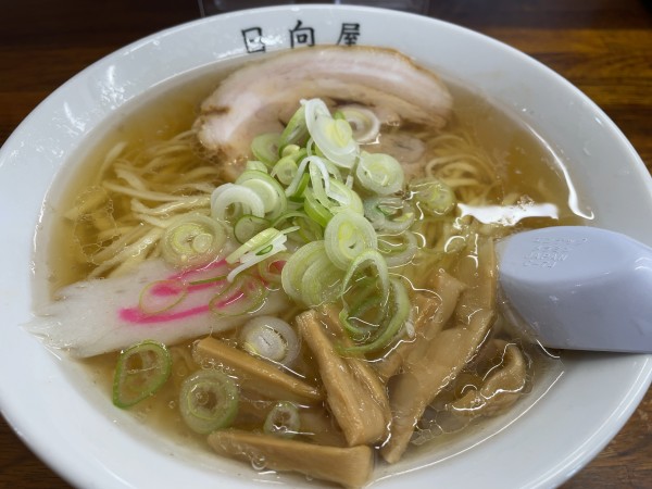 「ラーメン」@青竹手打ちラーメン 日向屋の写真