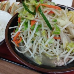 タンメン(850)＋まるともランチ(180)