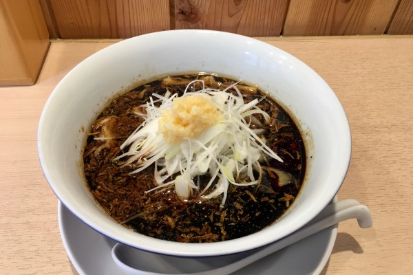 「鶏そばブラック 1,000円」@鶏そばムタヒロ 花小金井店の写真