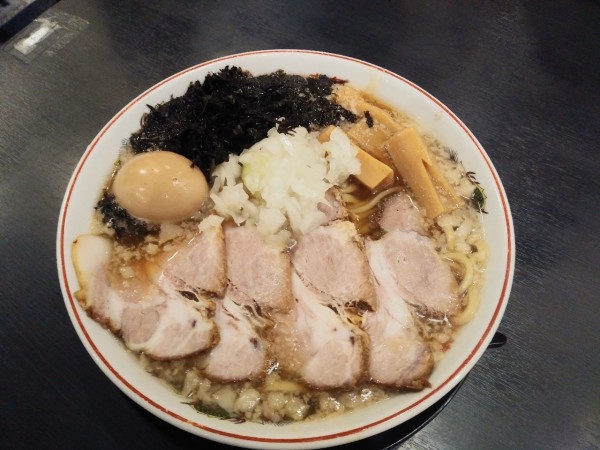 「特製全部入り中華そば 990円」@燕三条 中華そば 鬼にぼの写真