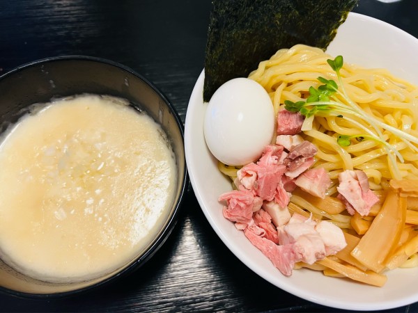 「特製つけ麺塩と味玉」@麺屋 美浪の写真