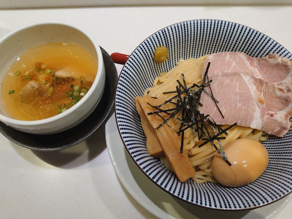 「特製淡麗つけ麺(1230円)」@鯛塩そば 灯花 アトレ上野店の写真