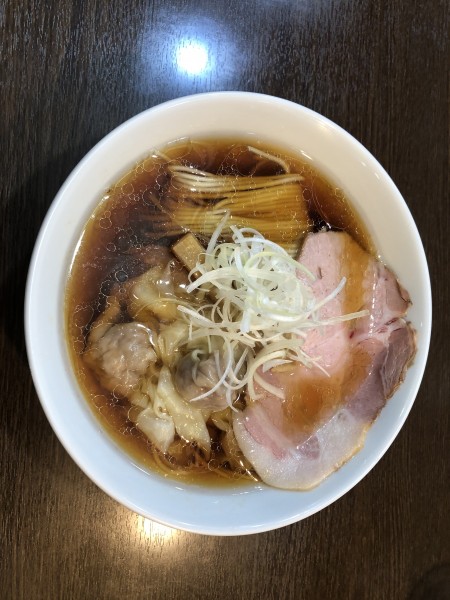 「醤油そば雲呑」@中華そばイデタの写真