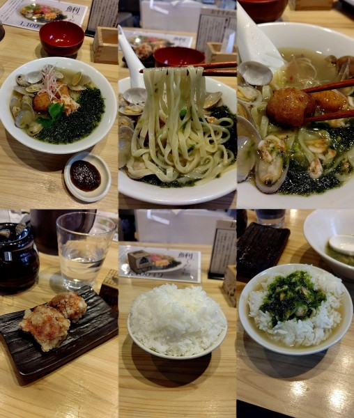 「4月期間限定『鯏asari～だし麺(¥1100)』」@だし麺屋ナミノアヤ 府中店の写真