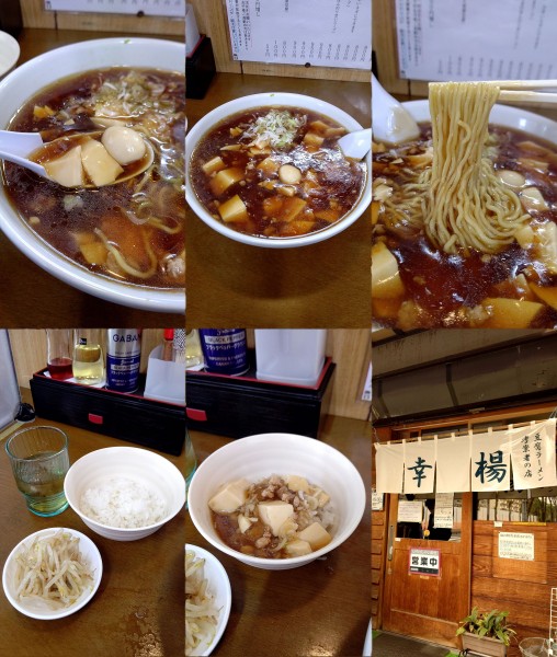 「『トーフラーメン+半ライス(¥750+50)』」@トーフラーメン幸楊の写真