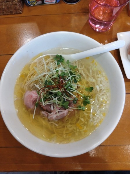 「塩SOBA」@麺屋 Hulu-luの写真