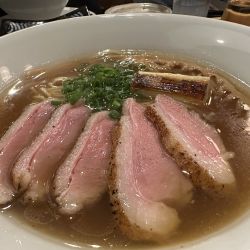 鴨醤油ラーメン