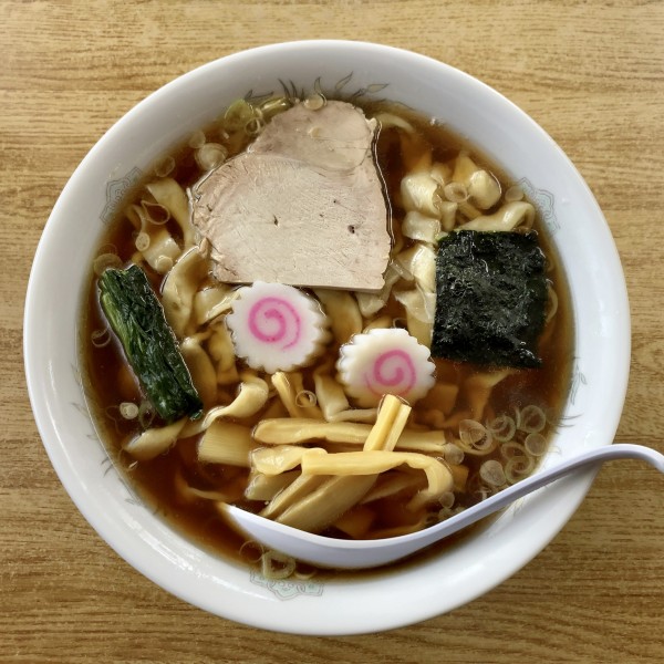 「太麺中華そば￥900」@みやご食堂の写真